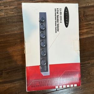 Episode EA-MR-SSVC-6 6 Pair speaker selector with volume control